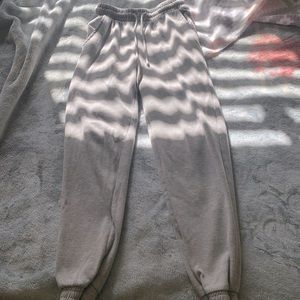 Grey sweats